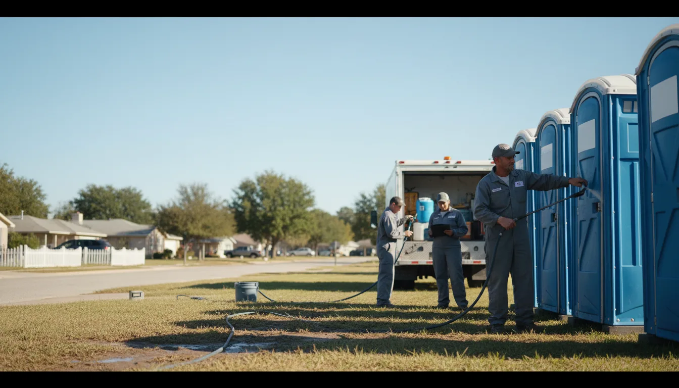 Long-Term Portable Toilet Rental in Saint Lucas, IA near me